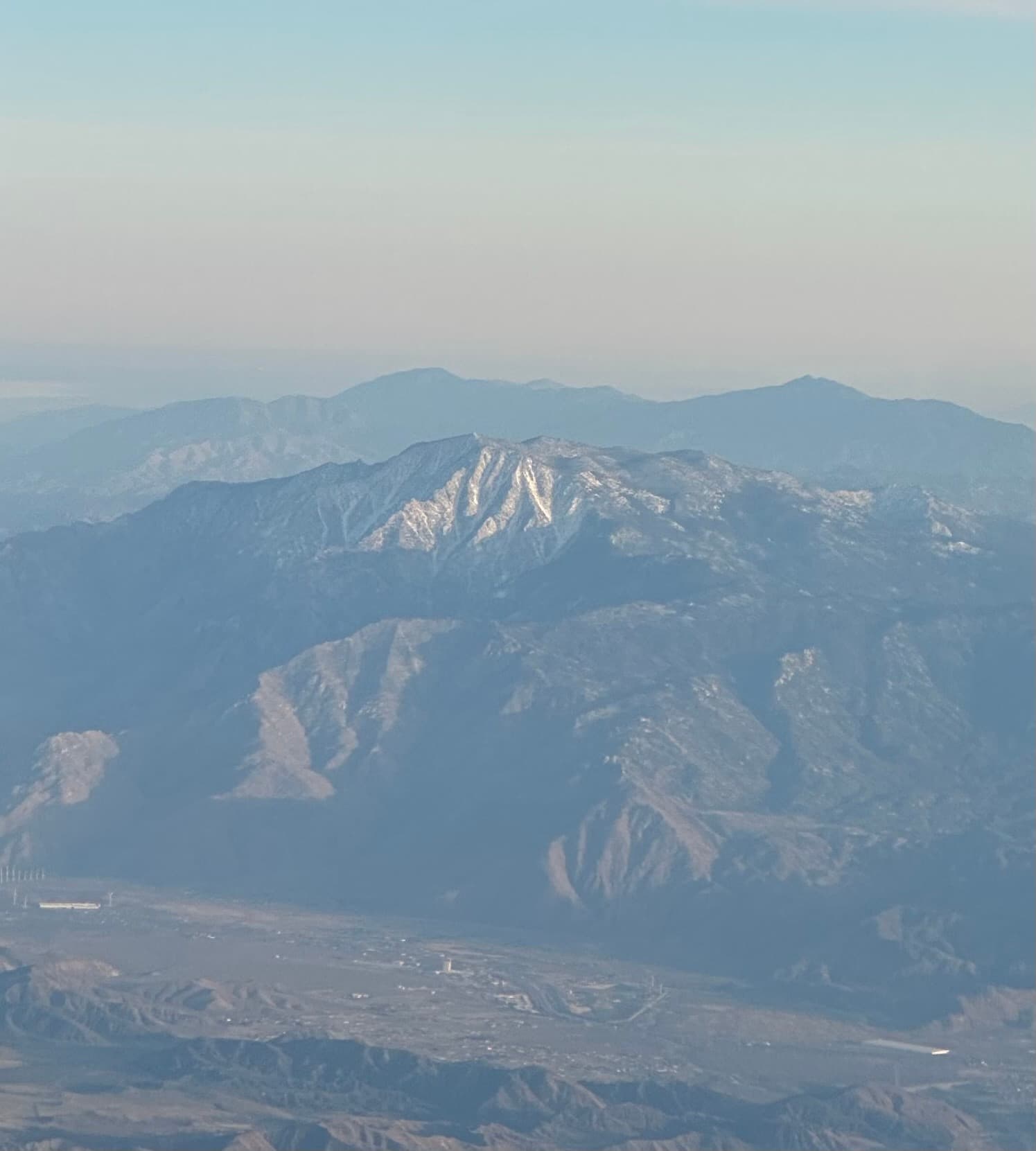 San Jacinto Mountains Aerial